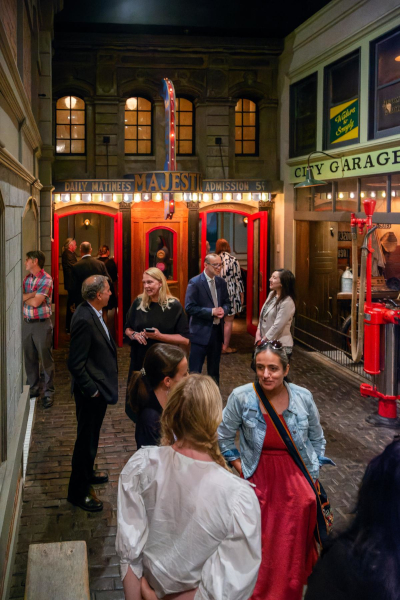 Whites attend Royal British Columbia Museum Becoming BC re-opening